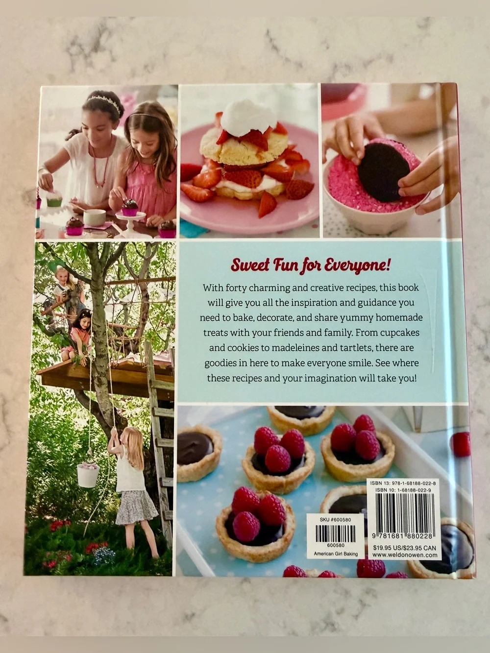 American Girl and Williams-Sonoma Baking Hardcover Cookbook - NEW!!